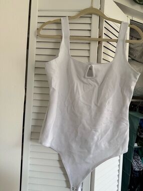 Abercrombie White Tank Bodysuit